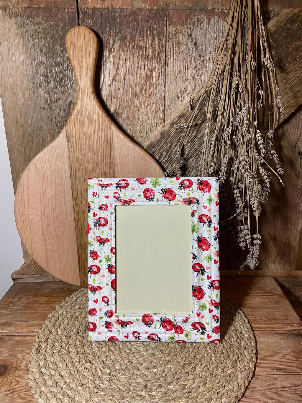 LADYBIRD PHOTO FRAME