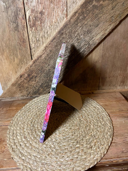 DARK FLORAL PHOTO FRAME